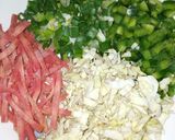 A picture of step 2 of Peri Chilli Pasta.