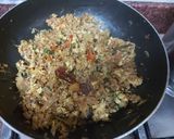 A picture of step 2 of Mutton mince with eggs.