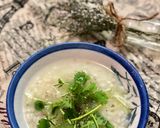 Hình bước làm 3 của món Cháo Hầm Xương Bò
