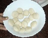 A picture of step 2 of Suji mawa gujiya.