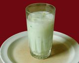A picture of step 2 of Cucumber lassi (smoothie).