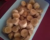 A picture of step 1 of Banana chocolate ice-cream.