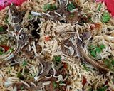 A picture of step 7 of Mutton pulao.