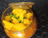 A picture of step 4 of Cauliflower aachar.
