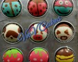 Foto langkah ke 5 dari resep Bolu kukus karakter.