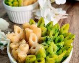 A picture of step 5 of Alfredo PC pasta 😋.