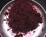 A picture of step 1 of Beetroot Kebab.