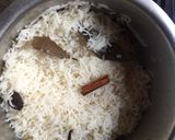 A picture of step 1 of Vegetable biryani.