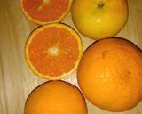 รูปขั้นตอนการทำที่ 1 ของ น้ำส้มคั้นแช่เย็น (Chilled Orange Juice)