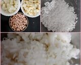 A picture of step 1 of Farali katori Chaat.