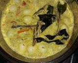 Foto langkah ke 3 dari resep Santan ikan asin.