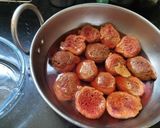 A picture of step 3 of Beetroot dahivada.