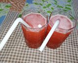 A picture of step 2 of Red Rose Chiller.
