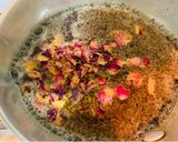 A picture of step 2 of Saffron Rose Tea.