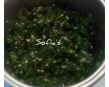 A picture of step 1 of Grandma 'Mimia's' Snail Pie with Spinach and Herbs 💚.