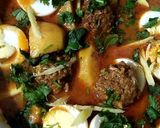 A picture of step 4 of Alu kofta curry with eggs..