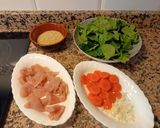 Foto del paso 1 de la receta: Quinoa con pavo y espinacas