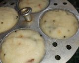 A picture of step 6 of Suji ki Idli.