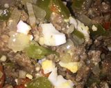 Foto del paso 6 de la receta: Empanadas Caseras y al Horno: Masa Integral - Relleno de Carne, Morrón Verde, Cebolla y Huevo