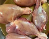 A picture of step 1 of Peshawari Karahi Chicken.