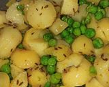 मटर आलू चाट(matar aloo chaat recipe in Hindi) रेसिपी चरण 4 फोटो