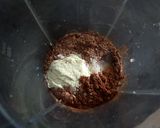 A picture of step 1 of Chocolate Milk.