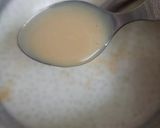 A picture of step 3 of Mango Kheer.