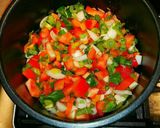 A picture of step 1 of Mike's New Mexican Chili.