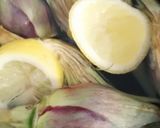 Une image de l'étape 3 de Artichaud poivrade vinaigrette cibette radis rose🥙.
