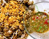 Hình bước làm 5 của món Ốc hương xào bơ tỏi