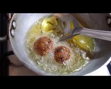 A picture of step 3 of Veg manchurian.