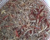 Hình bước làm 2 của món Bún bung Thái Bình