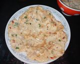 A picture of step 5 of Chicken Cheese Omelette.