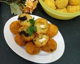 Foto langkah ke 5 dari resep Bola-bola Singkong Isi Keju/Coklat.
