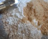 A picture of step 5 of Cashew almond burfi.