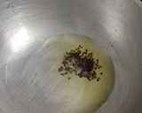 A picture of step 1 of Carrot & capsicum sambharo.