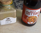Foto del paso 2 de la receta: Fideos soba con tirabeques en salsa de ostras