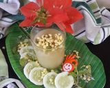 A picture of step 5 of Green Mango Panna.
