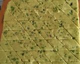 A picture of step 8 of Kesar Pista Kaju katli.