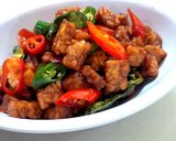 Foto langkah ke 4 dari resep Oseng Tempe Manis Pedas lezat murmer mudah!.