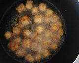 Foto langkah ke 4 dari resep Tahu crispy kacang panjang saus telur asin.