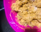 A picture of step 2 of Mutton Biryani.