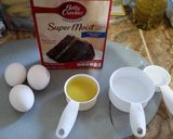 Foto del paso 1 de la receta: Pastel de chocolate al sartén