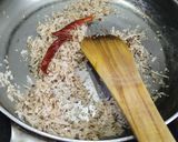 A picture of step 3 of Veg Kolhapuri.