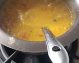A picture of step 4 of Plain dal.