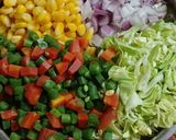 ચીલી ગાર્લિક ફ્રાઇડ રાઈસ (Chili Garlic Fried Rice Recipe In Gujarati) રેસીપી સ્ટેપ1ફોટો