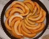 Une image de l'étape 5 de ☆Tatin de Melon Menthe et Ricotta Citron☆.