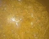 A picture of step 6 of Ojly meat of goat s🐐 stomach.