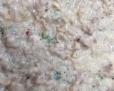 A picture of step 5 of White Sauce Chicken Spegatti.