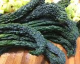 A picture of step 1 of Vegan Dinosaur Soup.